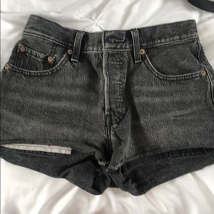 High Rise Levi’s Jean Shorts